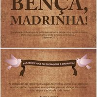 Convite para madrinhas