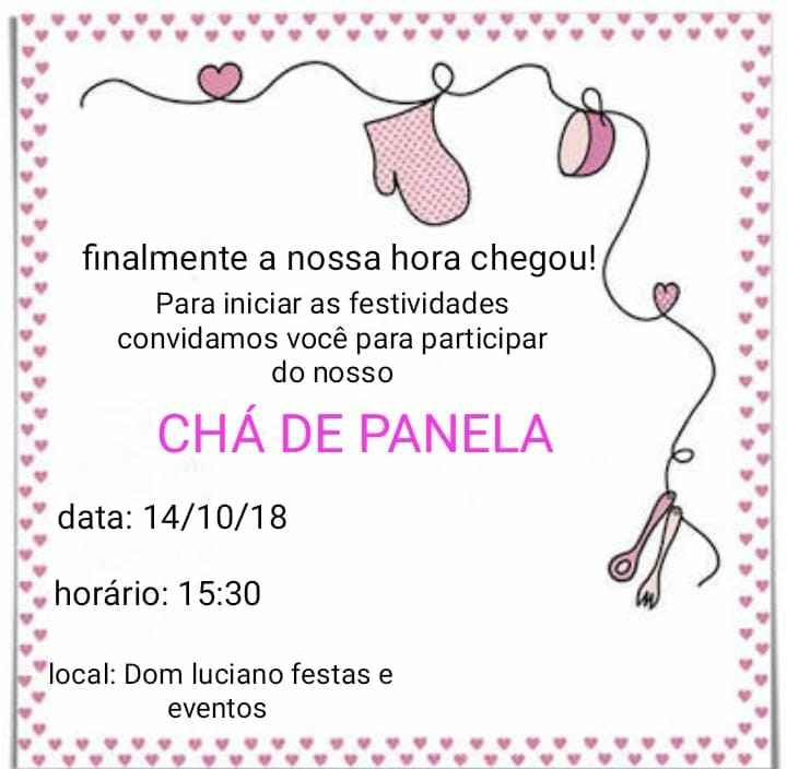 Como faço convite virtual para chá de panela? - 1
