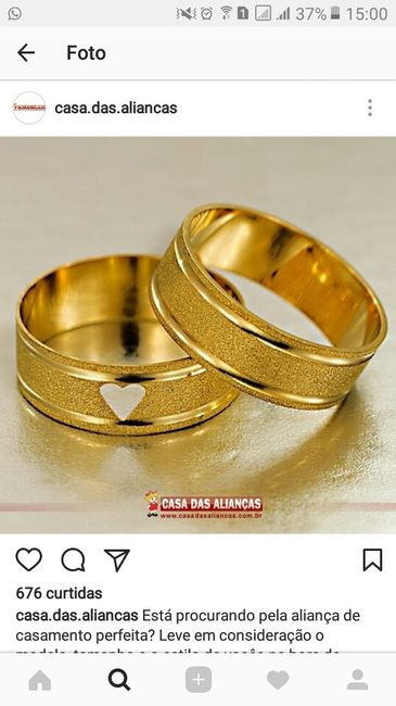 Nossas alianças de compromisso #vemver! 😊❤ 1