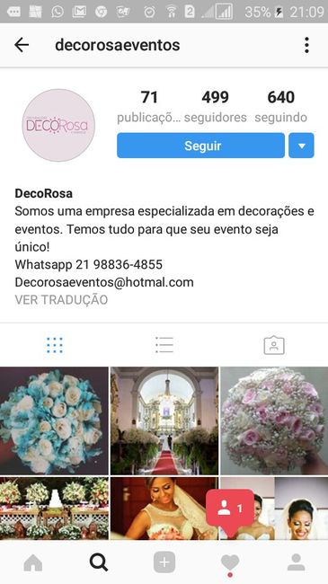 Orçamento de bouquet! - 1