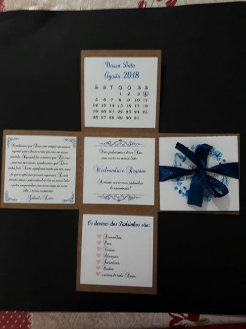 Caixa para padrinhos - 1