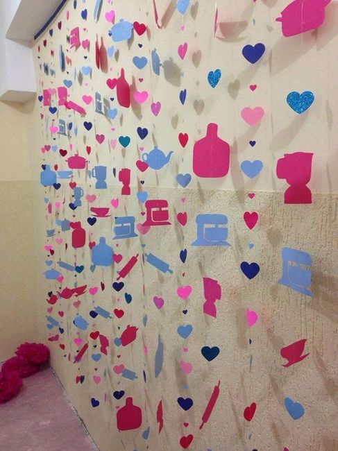 Cortina DIY para Chá de Cozinha