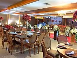 Espaço decorado para a cerimônia