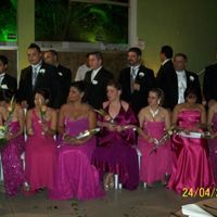 Madrinhas de pink 