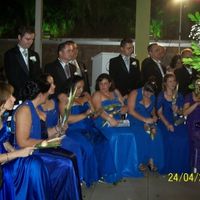 As madrinha por parte do marido da minha irmã.