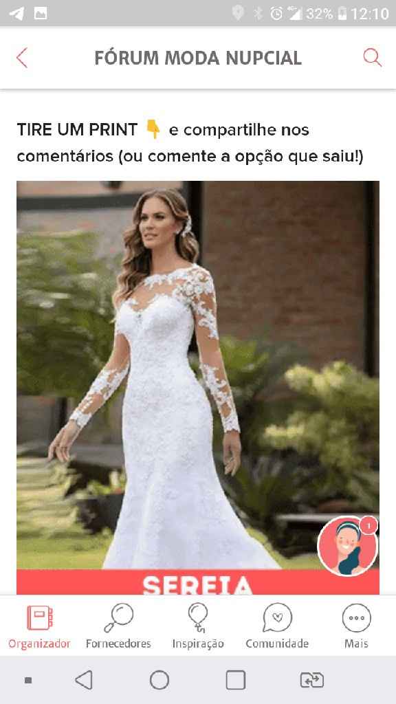 TIRE UM PRINT para decidir o vestido - 1