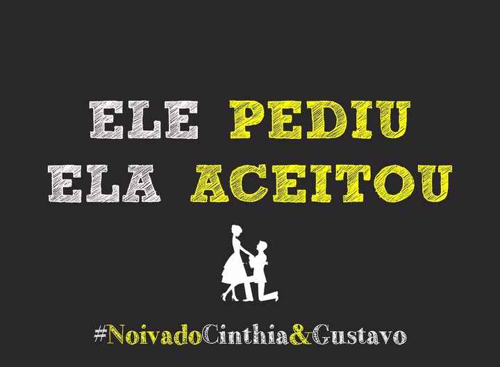 Plaquinha para foto
