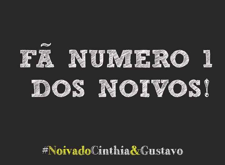 Plaquinha para foto