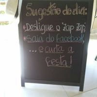 Recado indispensável