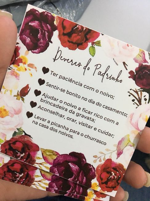 Convite dos padrinhos 16