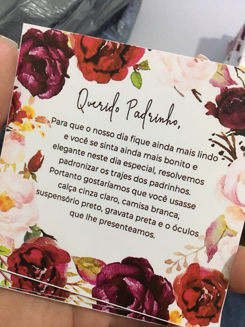 Convite dos padrinhos 20