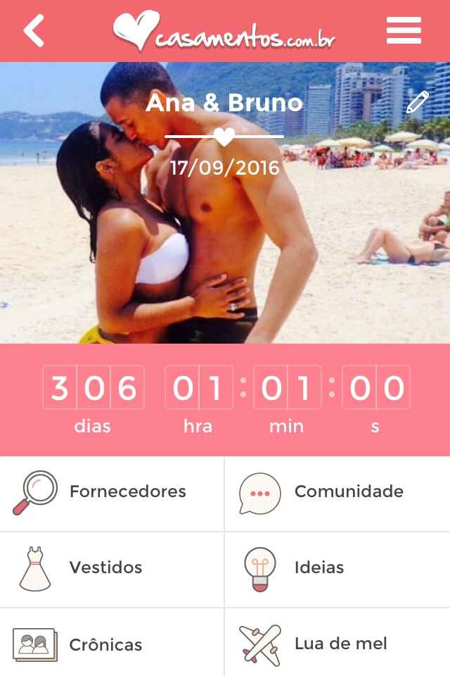 Quantos dias faltam para o seu casamento ? - 1