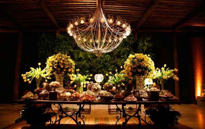 Decoração com lustre