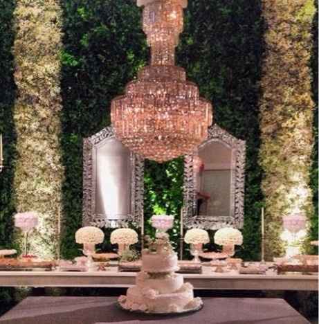Decoração com lustre