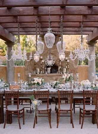 Decoração com lustre