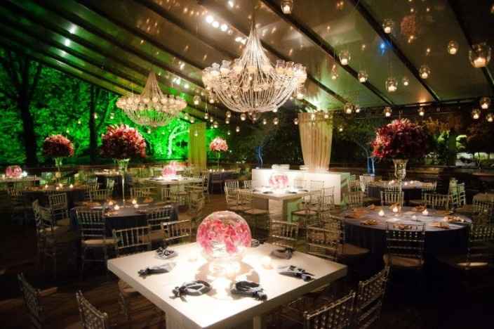 Decoração com lustre