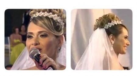 Pela primeira vez, vestida como noiva *-* - 1