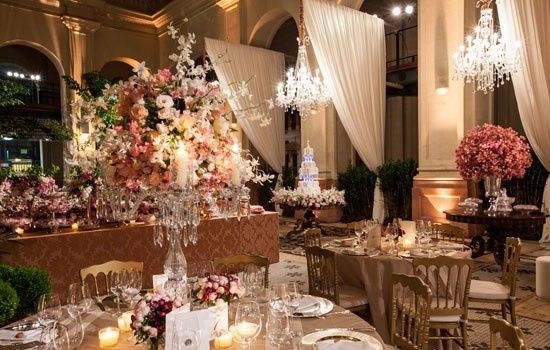 Decoração com lustre