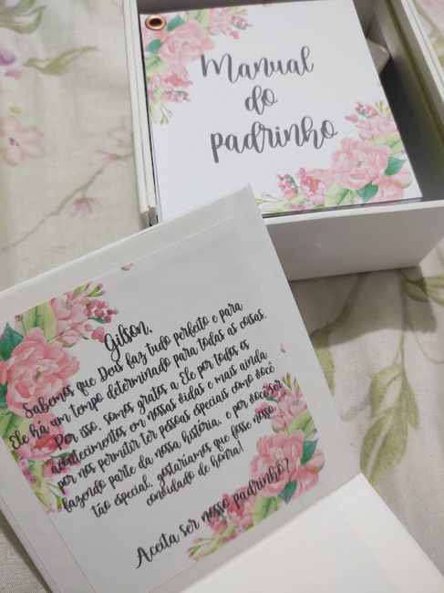 Convite de padrinhos #vemver 2