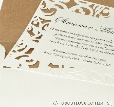Convite de Casamento - Escolhido pelo Noivo - 2