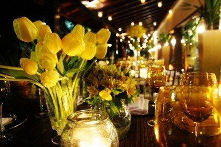 Inspiração decoração em amarelo 