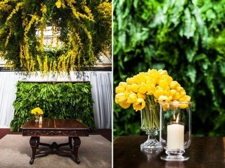 Inspiração Decoração em Amarelo 
