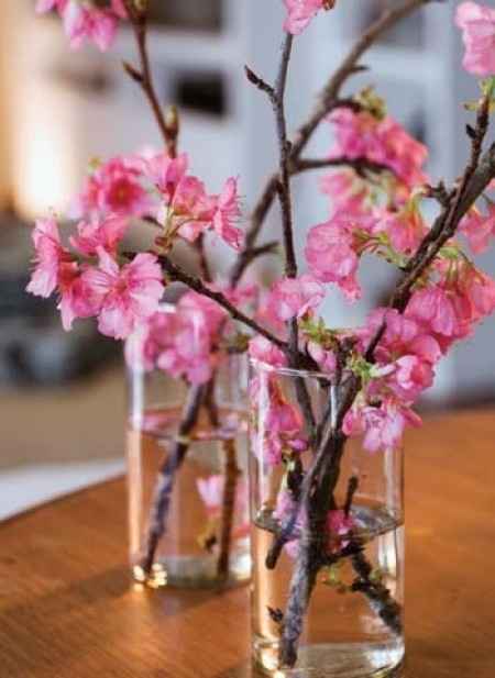 Decoração Flor de Cerejeira