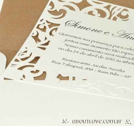 Convite de Casamento - Escolhido pelo Noivo - 2