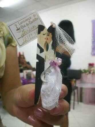 Lembrancinha do casamento. - 1