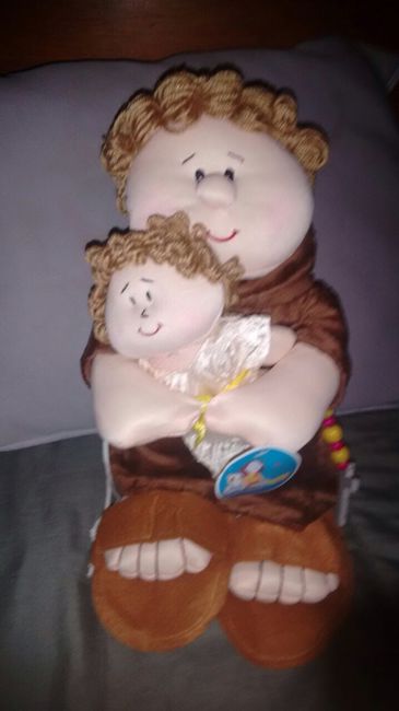 Jogar o santo antônio como buque - 2