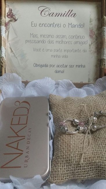 Caixinhas damas prontas! - 2
