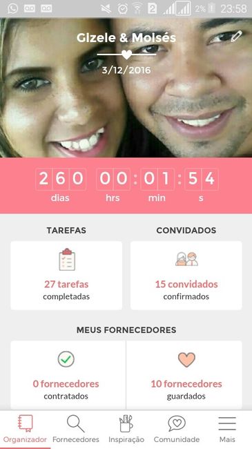 Quantos dias falta para o grande dia? - 1