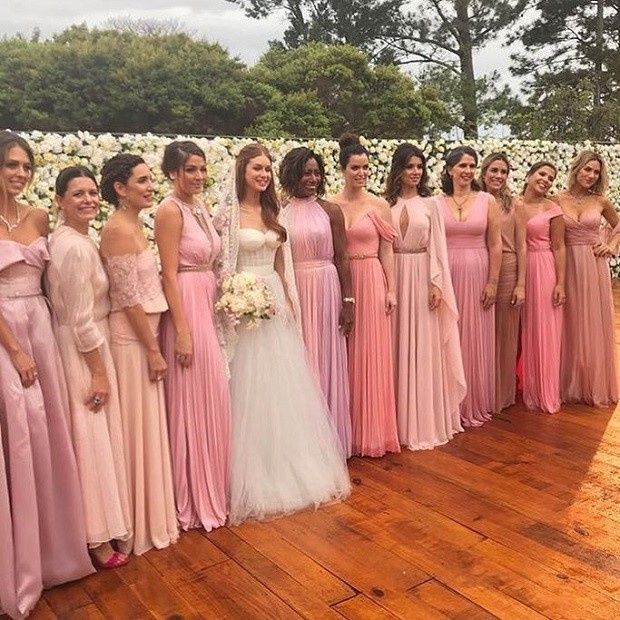 Cor de vestido madrinhas e decoração 6