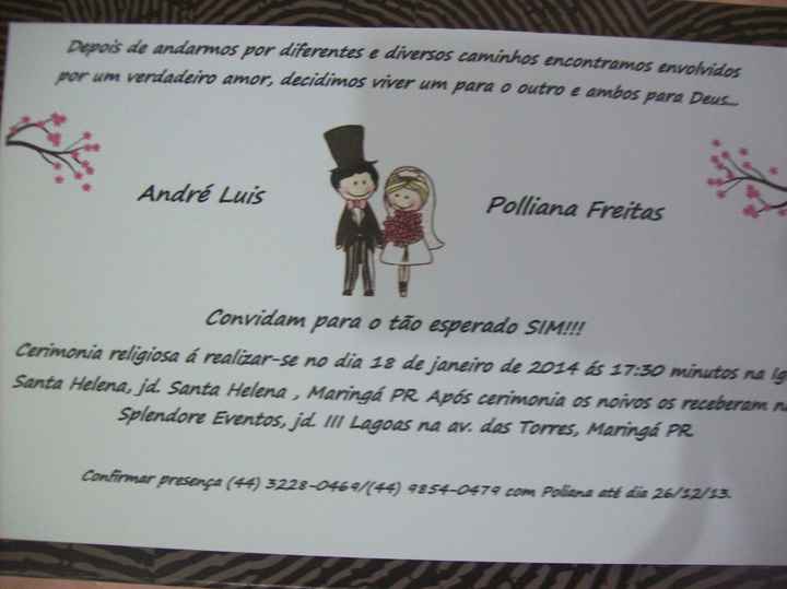 Interno,convite