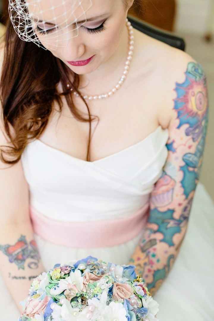 Noiva tatuada