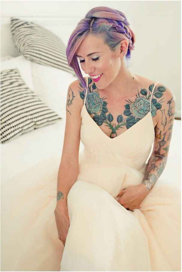 Noiva tatuada