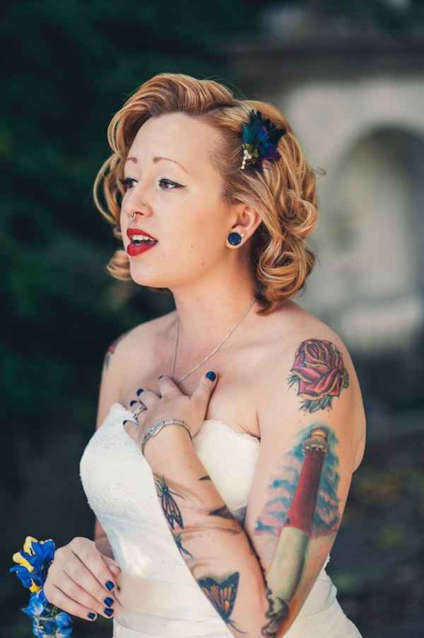 Noiva tatuada