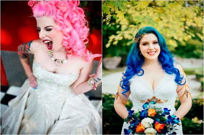 Rosa e azul