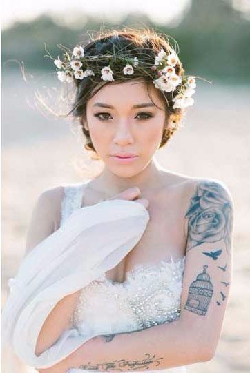 Noiva tatuada