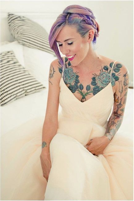 Noiva tatuada
