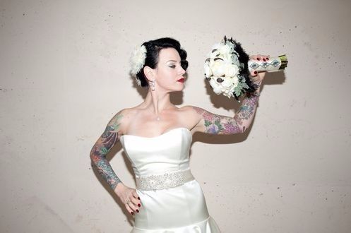 Noiva tatuada
