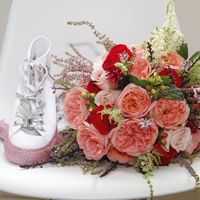 Meu tênis e meu buquê