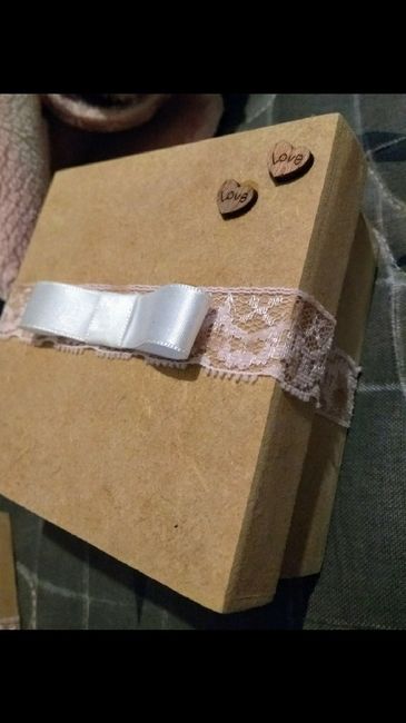 Caixa Convite para os Padrinhos - 1