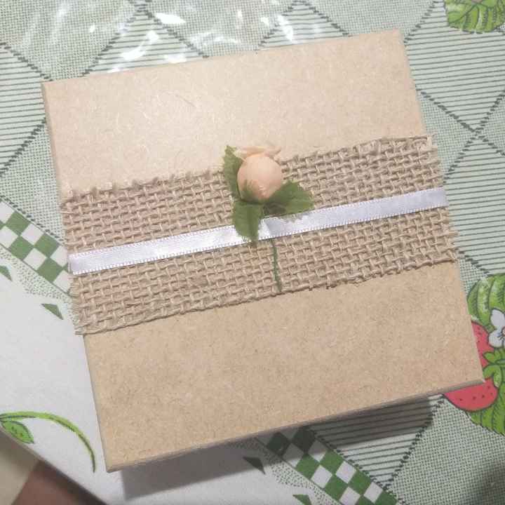 Caixa para padrinhos - 1