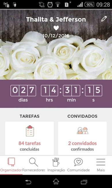 Noivos que se casam  em 10 de Dezembro de 2016 em Minas Gerais - 1