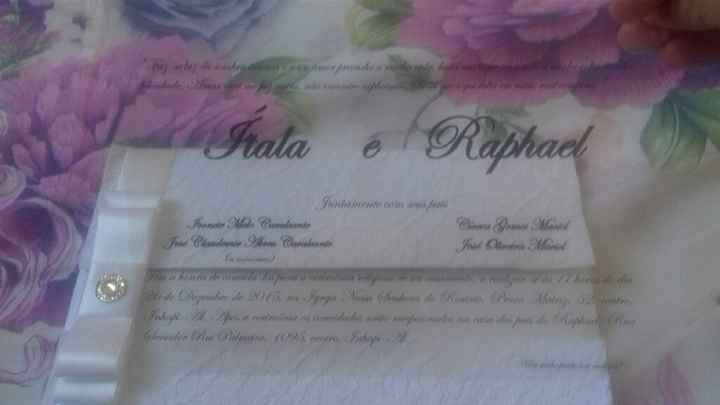 Meu convite de casamento! - 2