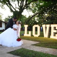Letreiro: love x iniciais - 1