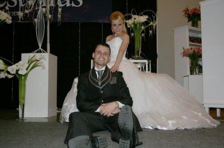 Desfilando com meu Love!!