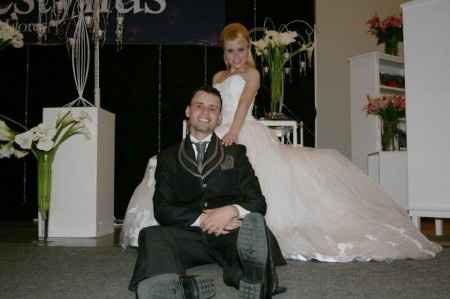 Desfilando com meu Love!!