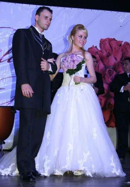 Desfilando com meu Love!!